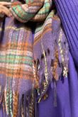 Loch Lomond Scarf Aubergine
